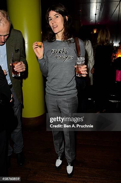 Bella Freud attends the August: Osage County drinks & screening at Soho Hotel on December 21, 2013 in London, England.