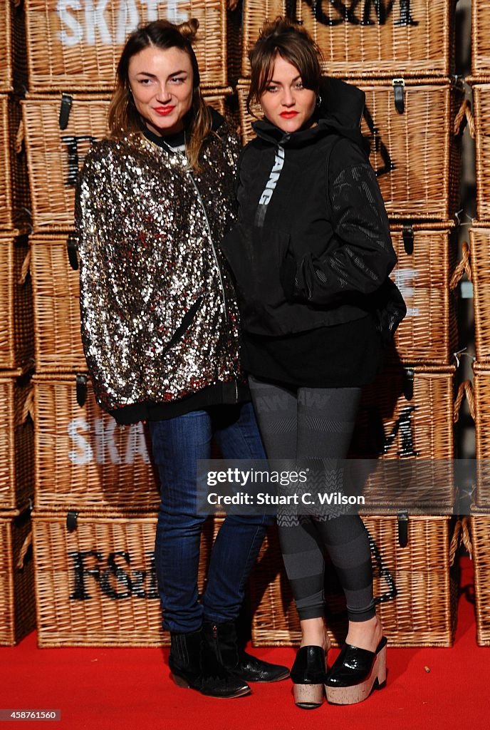 Skate At Somerset House Launch - Arrivals