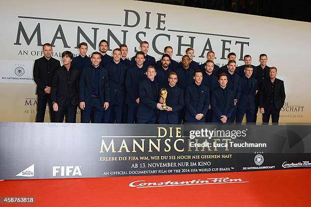 Hans-Dieter Flick; Erik Durm; Mats Hummels; Miroslav Klose; Per Mertesacker; Matthias Ginter; Christoph Kramer; Benedikt HÃ¶wedes; Thomas Mueller;...