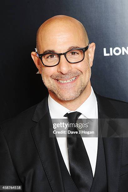 Stanley Tucci attends the after party for the World Premiere of "The Hunger Games: Mockingjay Part 1" at Victoria House on November 10, 2014 in...