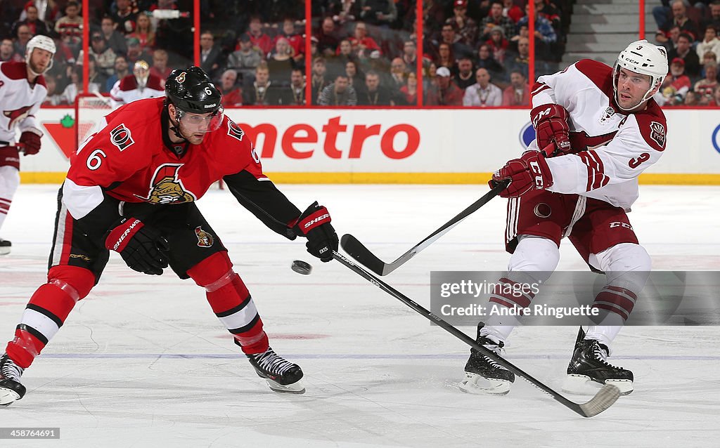 Phoenix Coyotes v Ottawa Senators