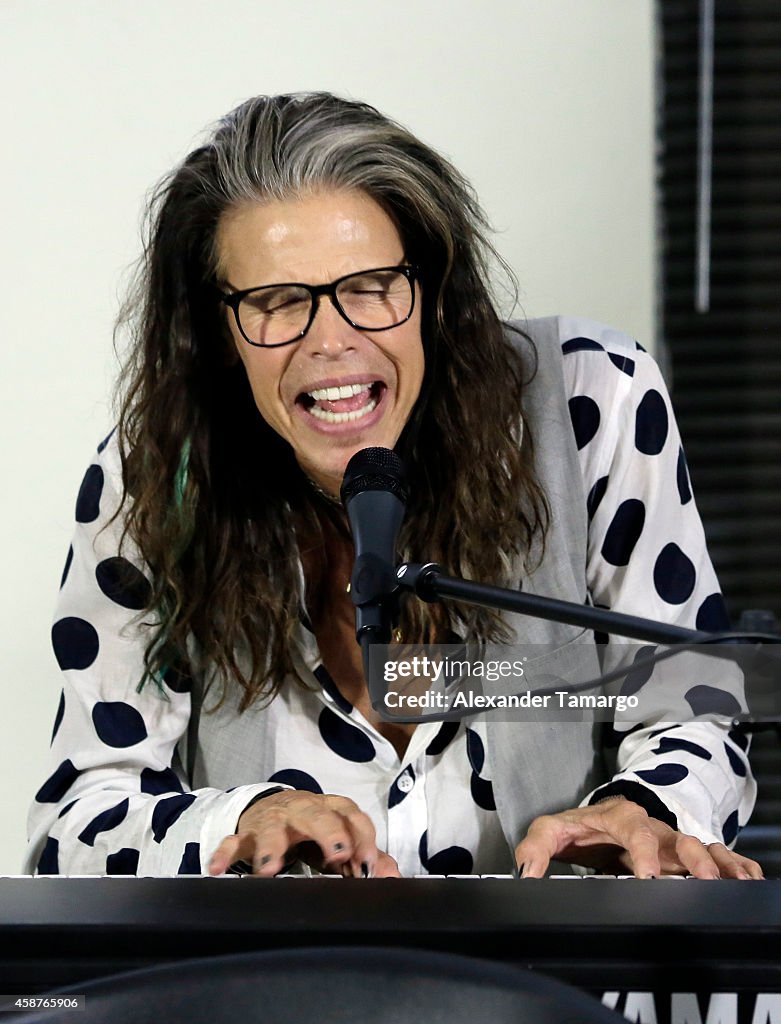 Steven Tyler Guest Speaker At Recovery Unplugged