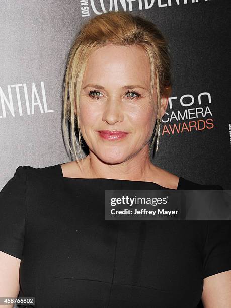 Actress Patricia Arquette attends the 8th Annual Hamilton Behind The Camera Awards at The Wilshire Ebell Theatre on November 9, 2014 in Los Angeles,...