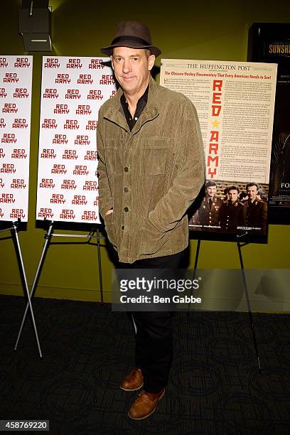 Actor Anthony Edwards attends the "Red Army" New York Screening at Sunshine Landmark on November 10, 2014 in New York City.