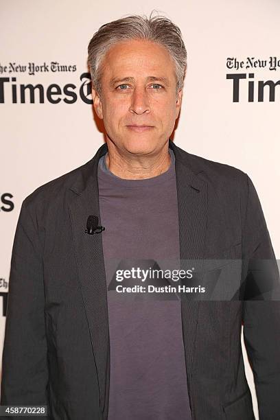Jon Stewart at TheTimesCenter on November 10, 2014 in New York City.