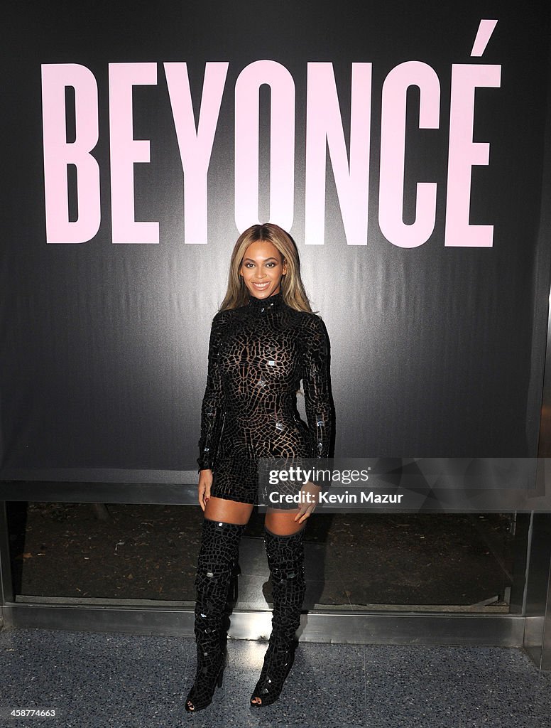Beyonce Celebrates The Release Of Her Self-Titled Visual Album "Beyonce"