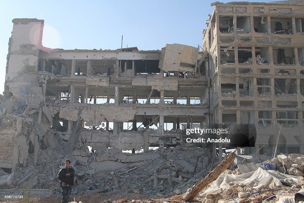 Al-Kindi hospital in Aleppo, Syria