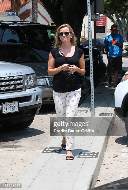Reese Witherspoon is seen on July 18, 2013 in Los Angeles, California.