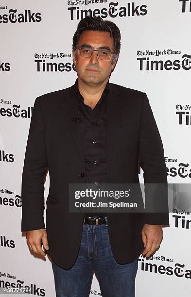 Journalist Maziar Bahari attends the TimesTalks with Jon Stewart and Maziar Bahari at TheTimesCenter on November 10, 2014 in New York City.