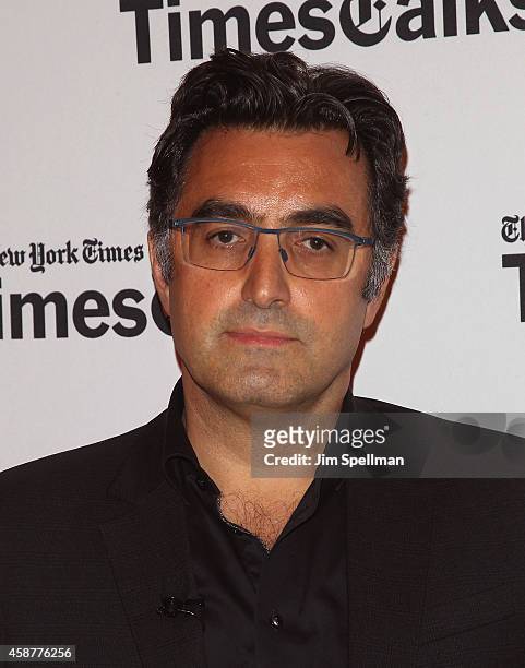 Journalist Maziar Bahari attends the TimesTalks with Jon Stewart and Maziar Bahari at TheTimesCenter on November 10, 2014 in New York City.