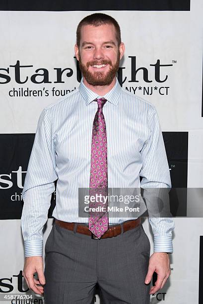 Professional baseball player Vic Black attends the Starlight Children's Foundation 25th Annual Sports Auction at Hard Rock Cafe - Times Square on...