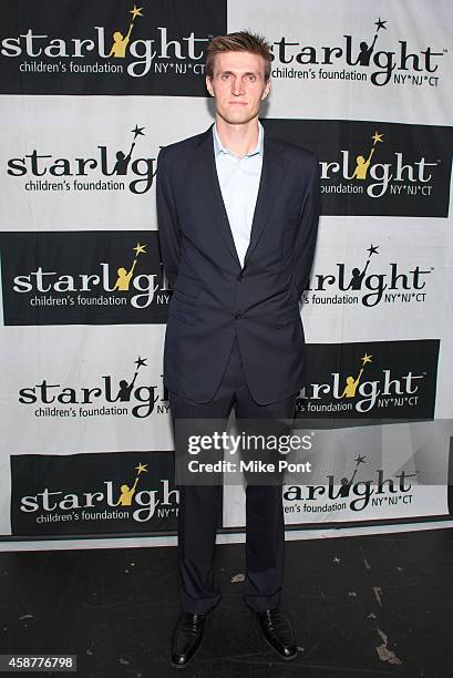Professional basketball player Andrei Kirilenko attends the Starlight Children's Foundation 25th Annual Sports Auction at Hard Rock Cafe - Times...