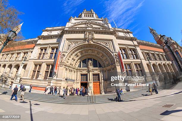 victoria & albert museum, london - victoria and albert museum fotografías e imágenes de stock