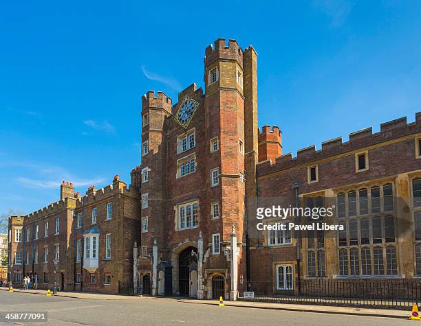 st james's palace in london - st james's palace london stock pictures, royalty-free photos & images