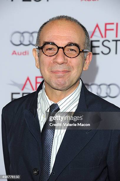 Director Giuseppe Tornatore attends the legacy screening of "Cinema Paradiso" during the AFI FEST 2014 presented by Audi at Dolby Theatre on November...