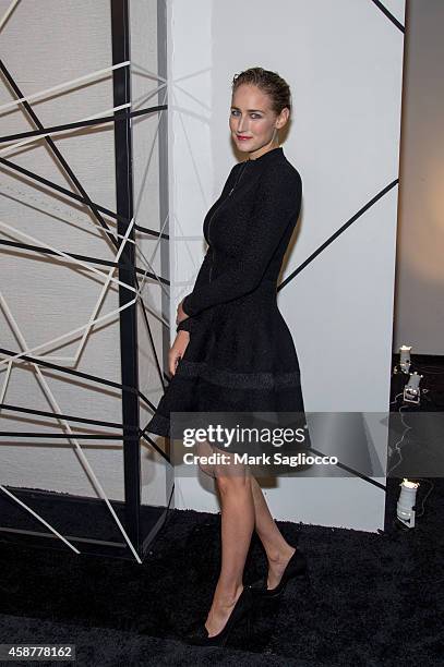 Leelee Sobieski attends MoMA's Film Benefit Tribute to Alfonso Cuaron at the Museum of Modern Art on November 10, 2014 in New York City.