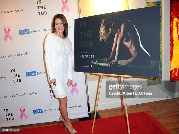 Actress Laurie Fortier attends TJ Scott's "In The Tub" Book Party Launch to benefit UCLA's Jonsson Cancer Center for Breast Research hosted by...