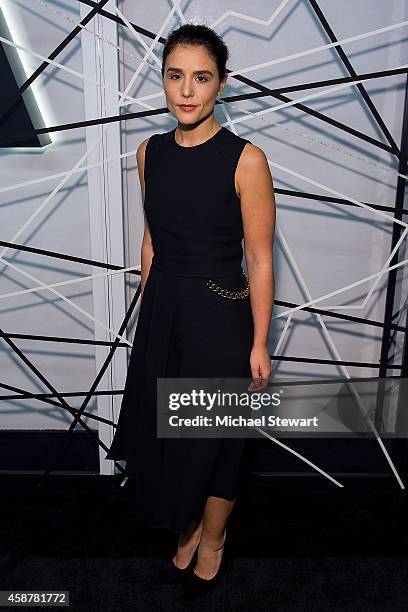 Singer Jessie Ware attends the Museum of Modern Art Film Benefit's Tribute To Alfonso Cuaron at Museum of Modern Art on November 10, 2014 in New York...