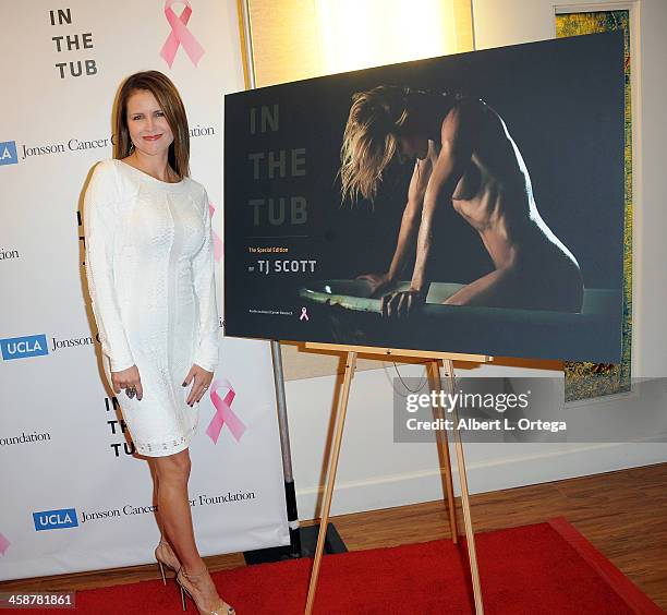 Actress Laurie Fortier attends TJ Scott's "In The Tub" Book Party Launch to benefit UCLA's Jonsson Cancer Center for Breast Research hosted by...