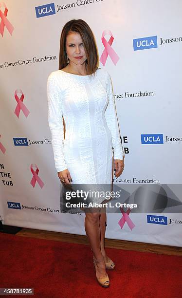 Actress Laurie Fortier attends TJ Scott's "In The Tub" Book Party Launch to benefit UCLA's Jonsson Cancer Center for Breast Research hosted by...