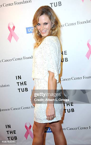 Actress Lauren Shaw attends TJ Scott's "In The Tub" Book Party Launch to benefit UCLA's Jonsson Cancer Center for Breast Research hosted by Katrina...