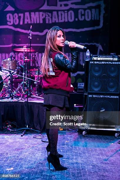 Ally Brooke of Fifth Harmony performs at the 2013AMP 98.7 Kringle Jingle at The Fillmore on December 15, 2013 in Detroit, Michigan.