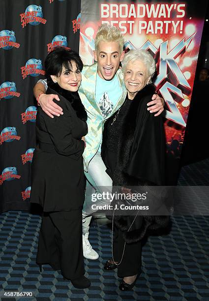 Joan Grande, Actor/dancer Frankie J. Grande and Marj Grande attend the afterparty for the debut performance debut performances of Frankie J. Grande,...