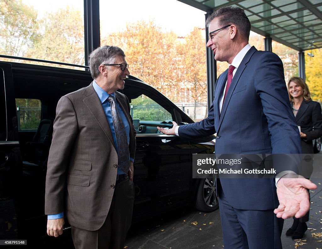 Bill Gates Visits Berlin