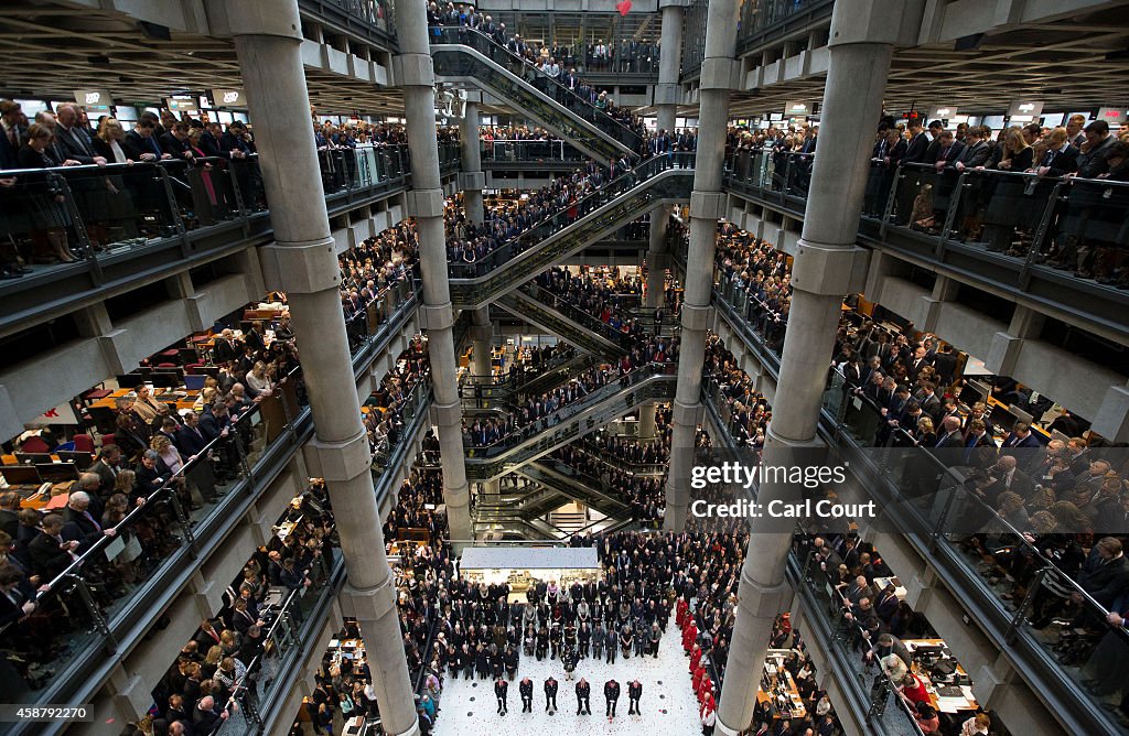 United Kingdom Holds A Two-Minute Silence For Armistice Day