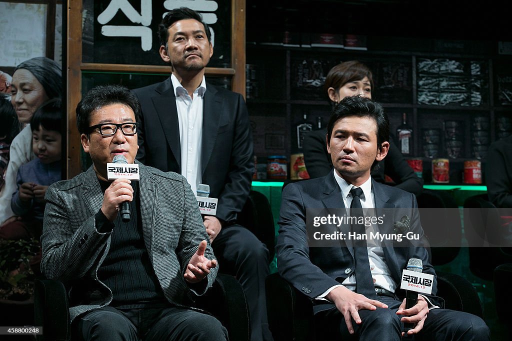 "Ode To My Father" Press Conference In Seoul