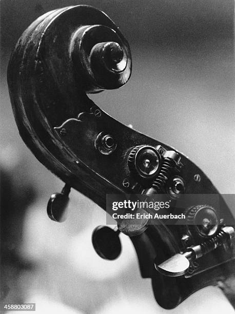 double bass scroll - london 1970s stock pictures, royalty-free photos & images