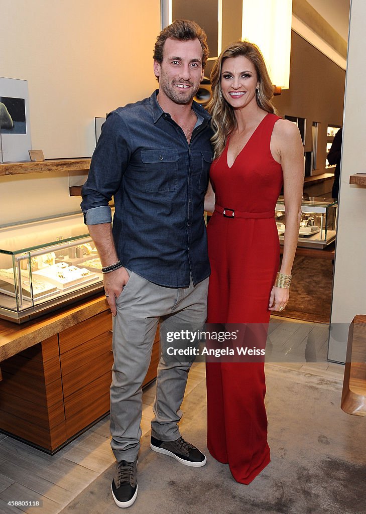 David Yurman With Jarret Stoll Host An In-Store Event To Celebrate The Launch Of The Men's Forged Carbon Collection In Beverly Hills, California
