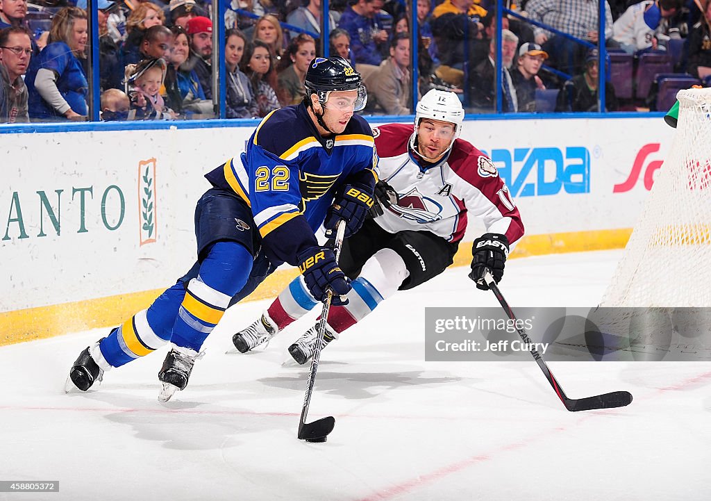 Colorado Avalanche v St. Louis Blues