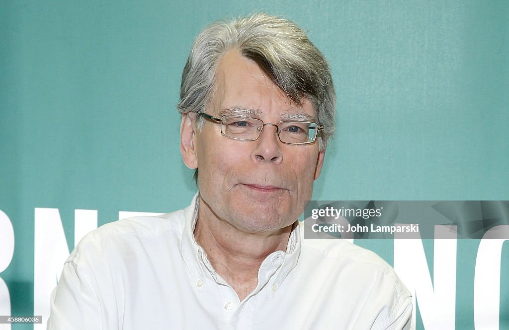 Stephen King Signs Copies Of His Book "Revival"