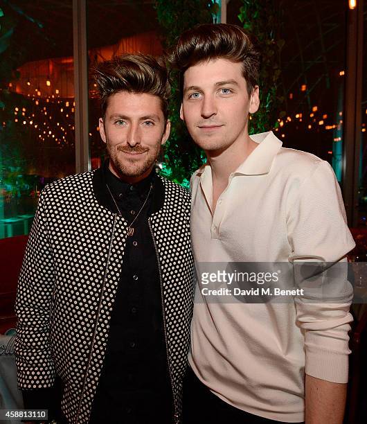 Henry Holland and George Craig attend as Sushisamba celebrates its second anniversary with a performance by Lily Allen and a VIP party at Sushisamba...