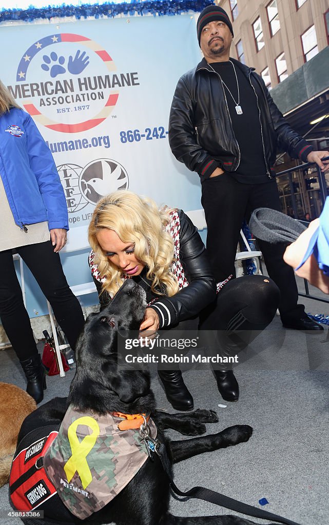 American Humane Association Salutes Four-Legged Military Heroes During 2014 Veterans Day Parade