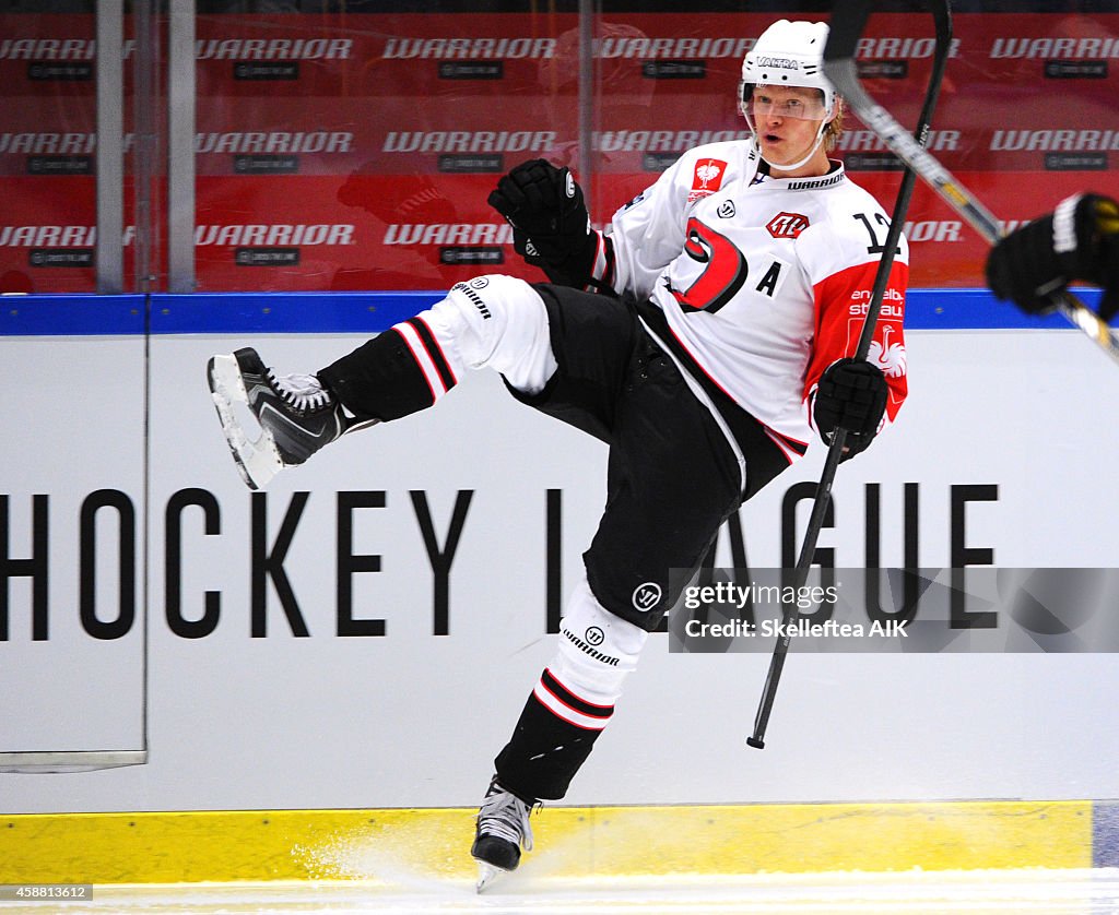 Skelleftea AIK v JYP Jyvaskyla - Champions Hockey League Round of 16