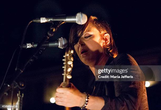 Chan Marshall of Cat Power performs on stage at the Union Chapel on November 11, 2014 in London, United Kingdom