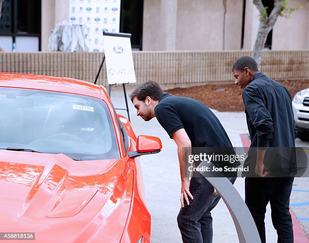 General view of the atmosphere at the Ford Drive 4UR School Event with Ryan Seacrest, The Recording Academy and GRAMMY Foundation at Diamond Bar High...