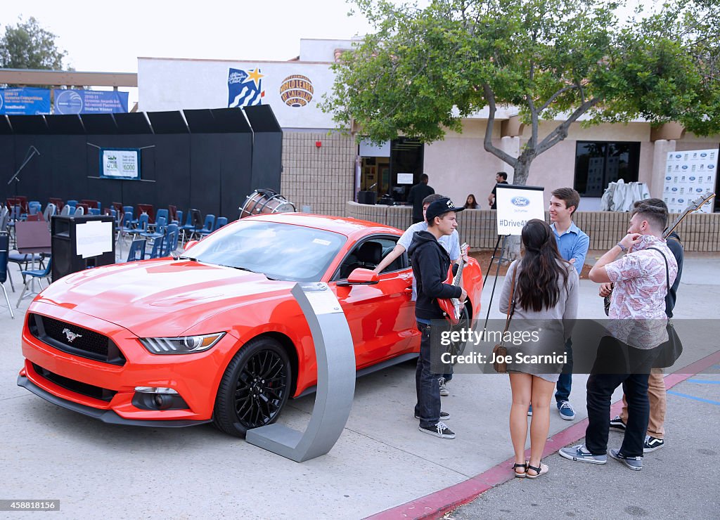 Ryan Seacrest, Ford, The Recording Academy And GRAMMY Foundation Celebrate National Semi-Finalist For The Music Educator Award