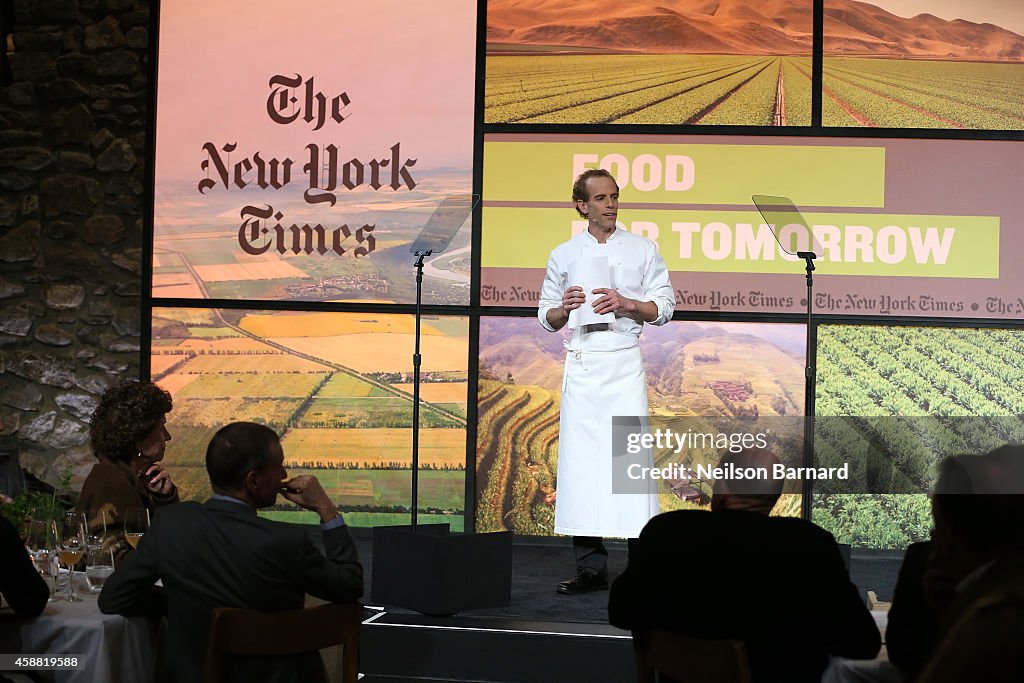 The New York Times Food For Tomorrow Conference At Stone Barns, NY