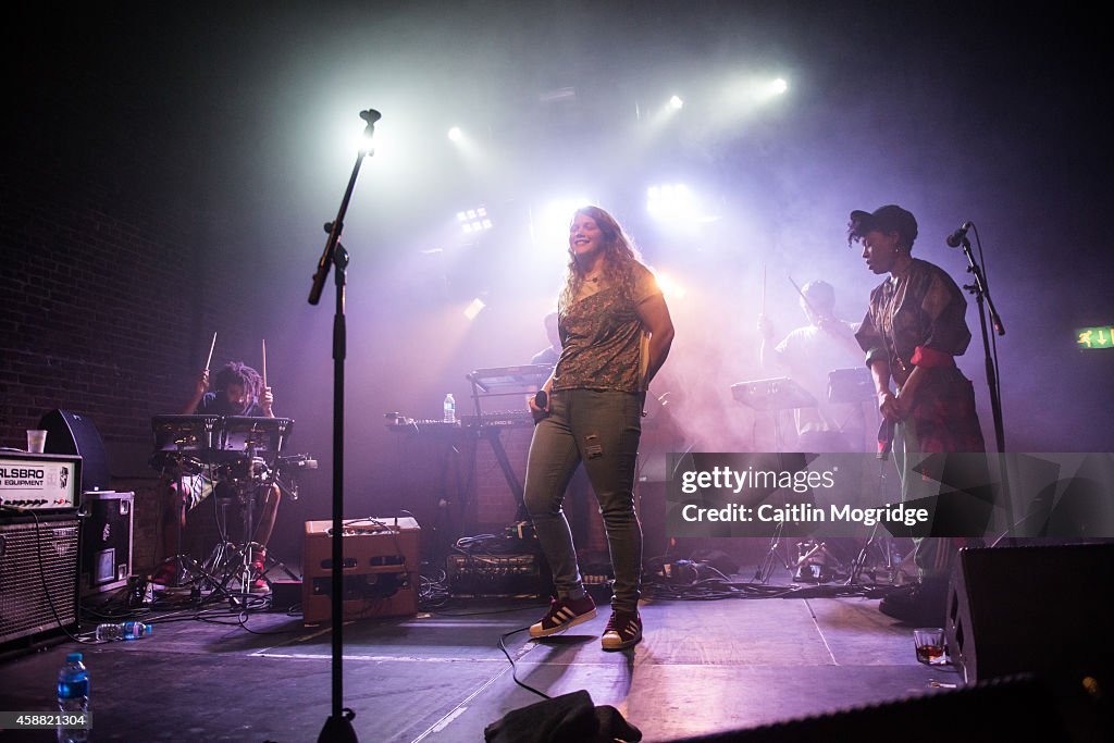 Kate Tempest Performs At Village Underground In London