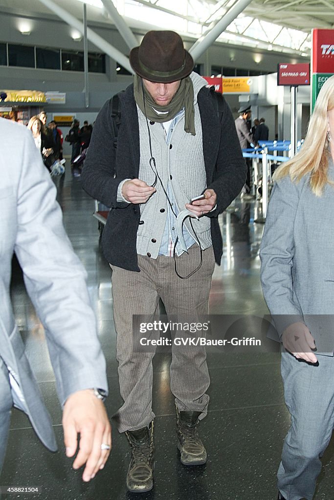 Celebrity Sightings In New York - November 11, 2014