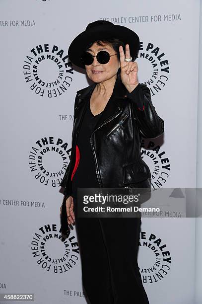 Yoko Ono attends the Paley Center for Media Presents: An Evening WIth Yoko Ono at Paley Center For Media on November 11, 2014 in New York City.