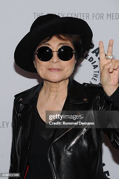 Yoko Ono attends the Paley Center for Media Presents: An Evening WIth Yoko Ono at Paley Center For Media on November 11, 2014 in New York City.