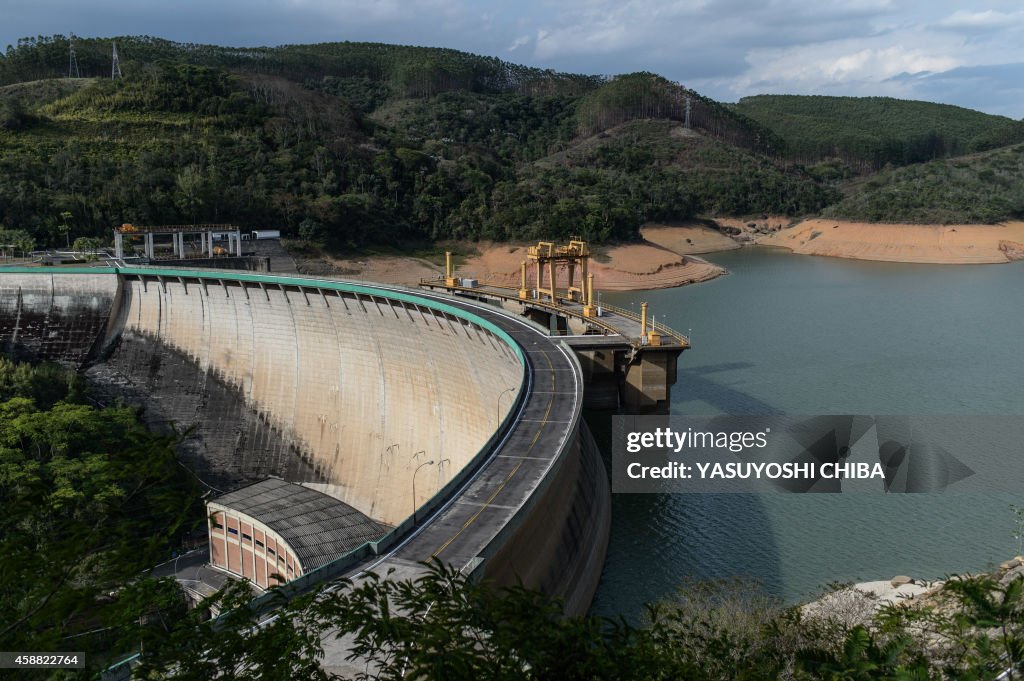 BRAZIL-WATER-FUNIL DAM-RESERVOIR