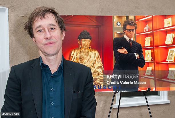 Director Bertrand Bonello attends The Consul General Of France, Mr. Axel Cruau, ceremony to honor The Official France Entry For Best Foreign Language...