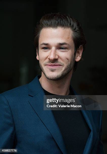 Actor Gaspard Ulliel attends The Consul General Of France, Mr. Axel Cruau, ceremony to honor The Official France Entry For Best Foreign Language Film...