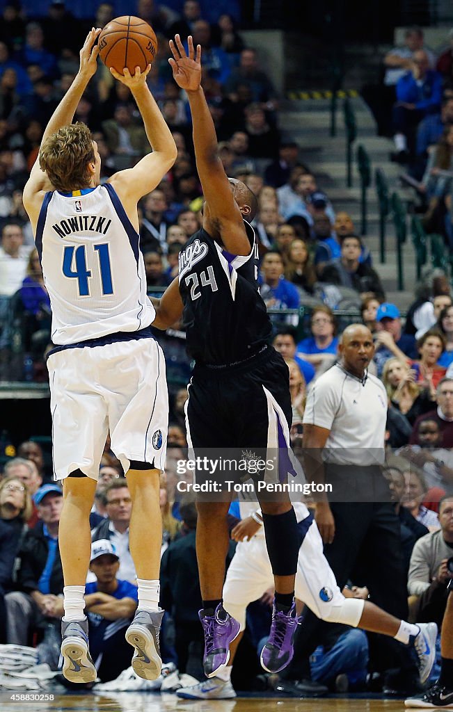 Sacramento Kings v Dallas Mavericks