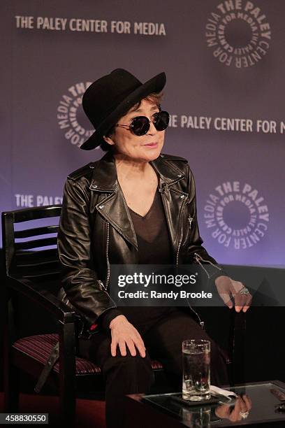 Yoko Ono attends the Paley Center For Media Presents: An Evening With Yoko Ono at Paley Center For Media on November 11, 2014 in New York City.